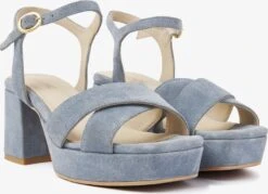 VIA VAI Cassia Six Sandalen - Met Hak - Licht Blauw - Maat 41 -Skechers Verkoopwinkel 1200x871