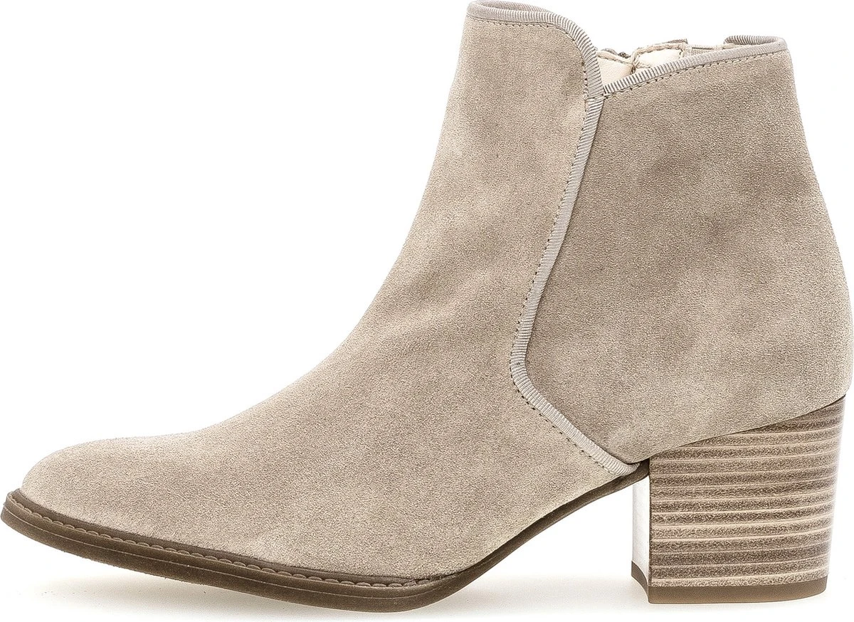 Gabor Enkellaarsjes Taupe Suede - Dames - Maat 41 17 Gabor Enkellaarsjes Taupe Suede - Dames - Maat 41 - Afbeelding 17