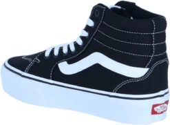 VANS WM Filmore Hi Platform (Canvas) Black/White -Maat 39 -Skechers Verkoopwinkel 1200x881 4