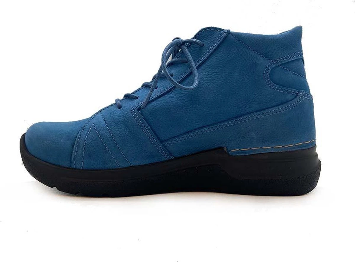 Wolky Veterschoenen Why Atlantisch Blauw Nubuck 20 Wolky Veterschoenen Why Atlantisch Blauw Nubuck - Afbeelding 20