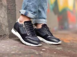 NoGRZ B.Vittone - Leren Dames Sneakers - Zwart - Maat 42 -Skechers Verkoopwinkel 1200x900 3