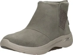 Skechers Go Walk Arch Fit Enkellaarsjes Plat - Taupe - Maat 39 -Skechers Verkoopwinkel 1200x901 2