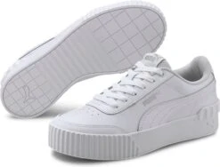 PUMA Carina LIft TW Sneakers Dames - Puma White-Puma White - Maat 37