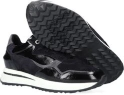 Floris Van Bommel Vrouwen Suède Lage Sneakers / Damesschoenen 85351 - Zwart - Maat 38 -Skechers Verkoopwinkel 1200x918 4