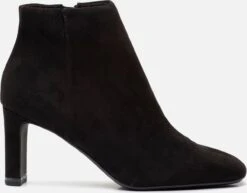 Tamaris Enkellaarsjes Zwart Textiel 192215 - Dames - Maat 37