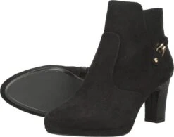 Tamaris Enkellaarsjes Zwart Textiel 192329 - Dames - Maat 36 -Skechers Verkoopwinkel 1200x947 3