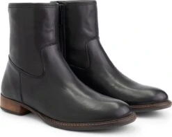 Mysa Susana - Dames Leren Enkellaarzen - Nette Schoenen Vrouwen - Zwart Leer - Maat 39 -Skechers Verkoopwinkel 1200x961 3