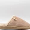 Michael Kors Janis Dames Pantoffels - Beige - Maat 36