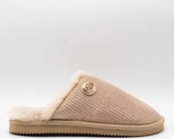 Michael Kors Janis Dames Pantoffels - Beige - Maat 36