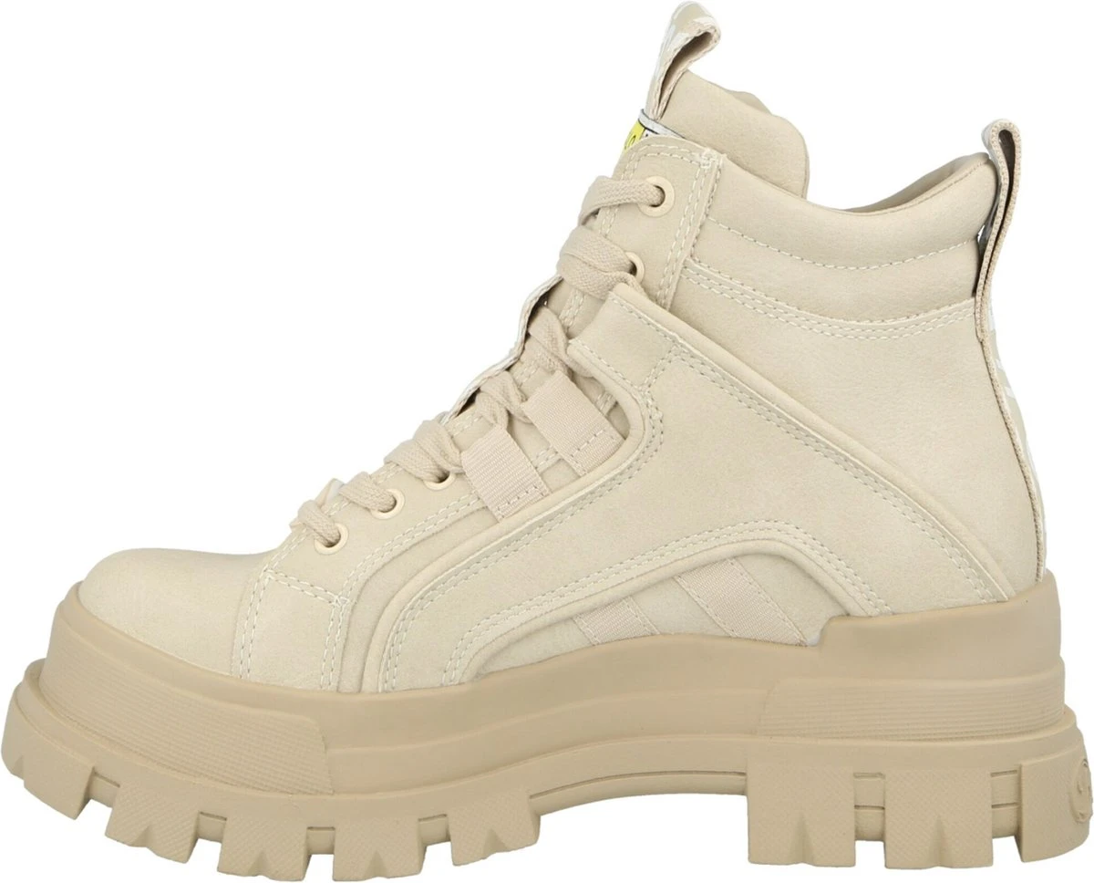 Buffalo Aspha Veterboots Beige - Maat 38 8 Buffalo Aspha Veterboots Beige - Maat 38 - Afbeelding 8