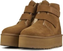 UGG Enkellaarsjes Dames / Laarzen / Damesschoenen - Wol - 1130554 - Cognac - Maat 40 -Skechers Verkoopwinkel 1200x973 1