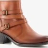 Hush Puppies Leren Dames Enkellaarsjes Met Hak - Cognac - Maat 38 -Skechers Verkoopwinkel 1200x980 1
