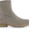 Travelin' Lessay Nubuck - Leren Dames Enkellaars - Grijs Leer - Maat 36 -Skechers Verkoopwinkel 1200x981 3