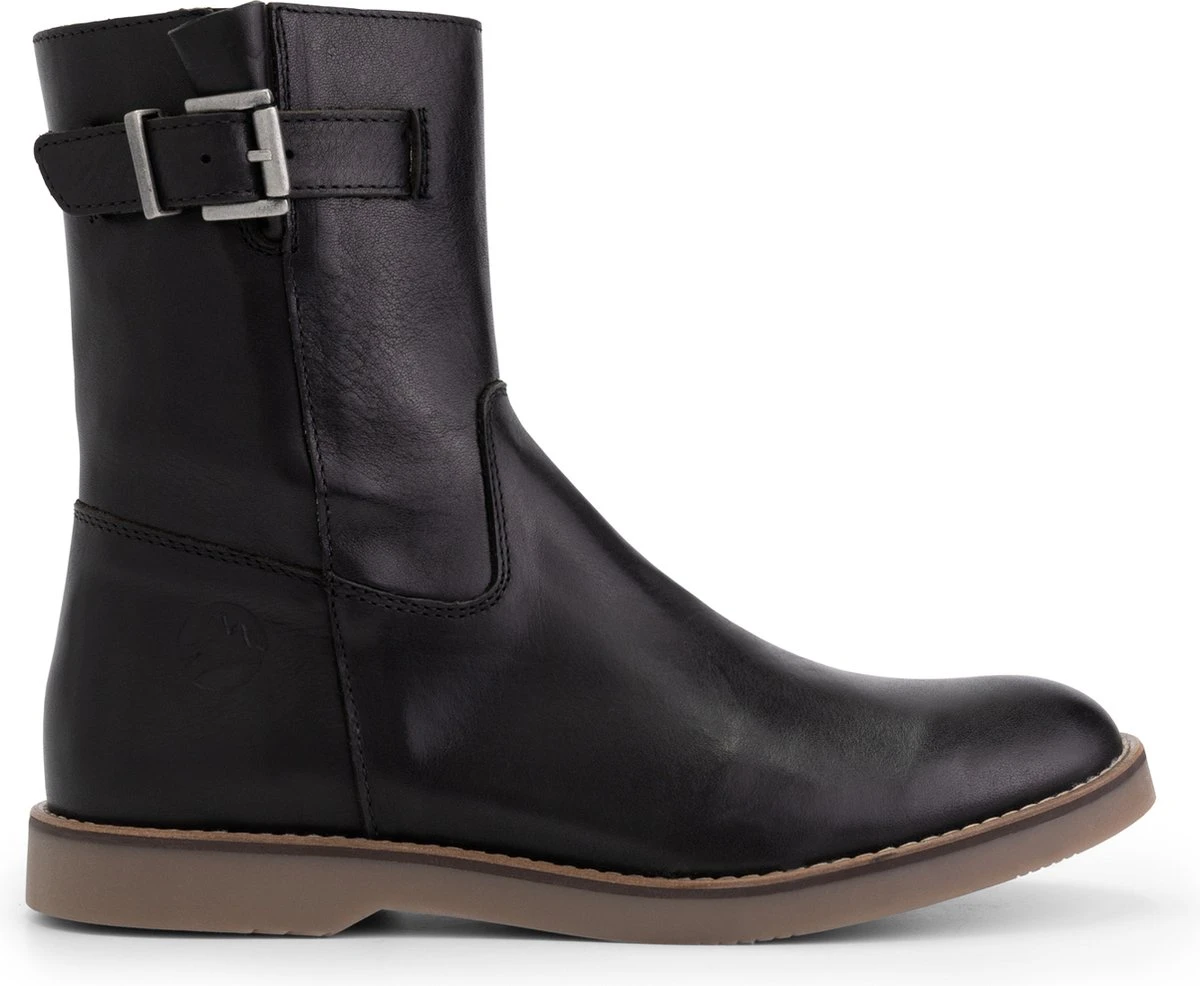 Travelin' Lannion Dames Leren Enkellaarzen - Schoenen Vrouwen - Zwart Leer - Maat 41 10 Travelin' Lannion Dames Leren Enkellaarzen - Schoenen Vrouwen - Zwart Leer - Maat 41 - Afbeelding 10