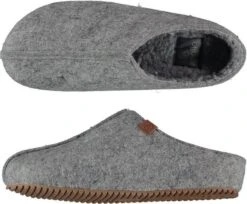 Apollo® Apollo Heren Home Slipper / Pantoffel / Sloffen - Grijs - 43/44