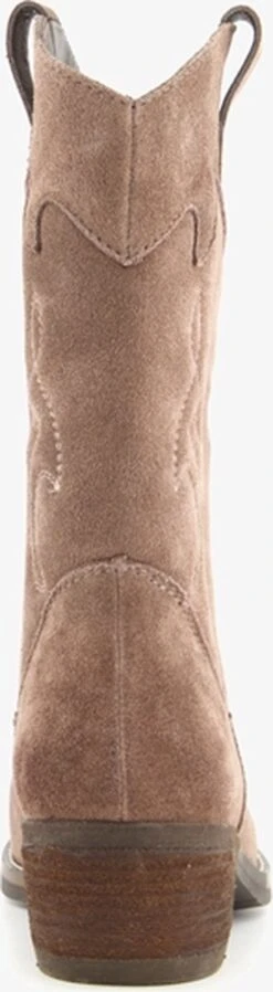 TwoDay Suede Dames Cowboy Western Laarzen - Bruin - Maat 39 - Echt Leer -Skechers Verkoopwinkel 330x1200 1