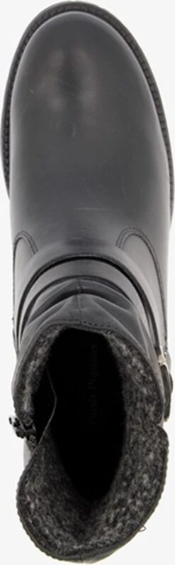 Hush Puppies Gevoerde Dames Enkellaarsjes - Zwart - Maat 42 -Skechers Verkoopwinkel 373x1200