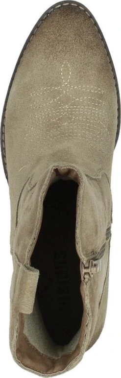 SUB55 Western Boots Enkellaarsjes Hak - Beige - Maat 37 -Skechers Verkoopwinkel 384x1200