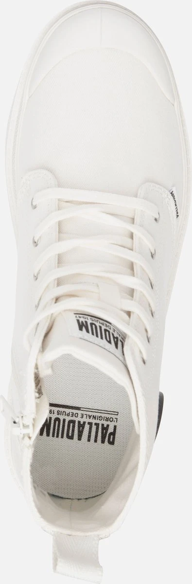 Palladium Pallabase Wit Canvas - Dames - Maat 39 8 Palladium Pallabase Wit Canvas - Dames - Maat 39 - Afbeelding 8