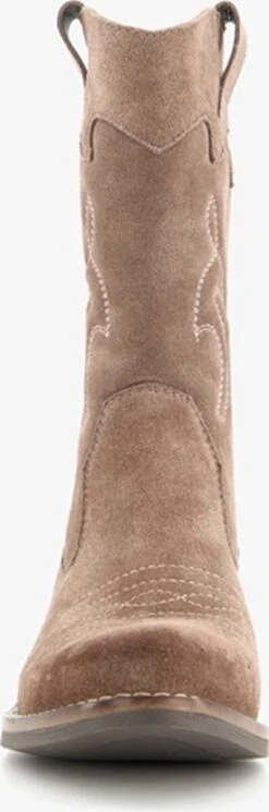 TwoDay Suede Dames Cowboy Western Laarzen - Bruin - Maat 39 - Echt Leer -Skechers Verkoopwinkel 398x1200 2