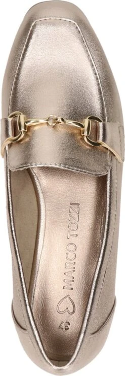 Marco Tozzi Dames Loafer - Goud - Maat 41 -Skechers Verkoopwinkel 400x1200