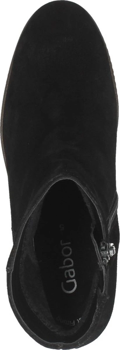 Gabor Enkellaarsjes Dames / Laarzen / Damesschoenen - Suède - 94.780.17 - Zwart - Maat 40 16 Gabor Enkellaarsjes Dames / Laarzen / Damesschoenen - Suède - 94.780.17 - Zwart - Maat 40 - Afbeelding 16