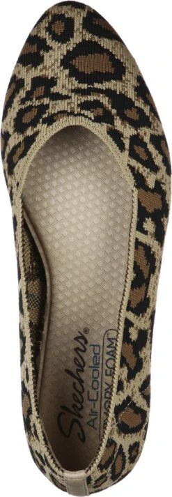 Skechers Cleo Claw Some Ballerina's Luipaard - Maat 40 -Skechers Verkoopwinkel 416x1200