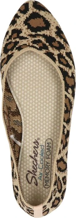 Skechers Cleo Claw Some Ballerina's Luipaard - Maat 40 -Skechers Verkoopwinkel 422x1200 2