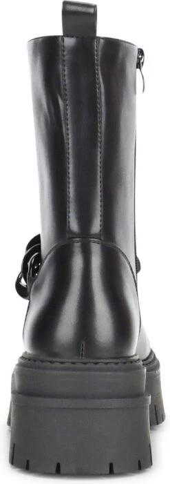 POSH By Poelman LINA Dames Enkel Laarzen Met Ketting - Zwart- Maat 38 -Skechers Verkoopwinkel 423x1200