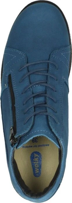 Wolky Veterschoenen Why Atlantisch Blauw Nubuck 33 Wolky Veterschoenen Why Atlantisch Blauw Nubuck -Skechers Verkoopwinkel 431x1200 14