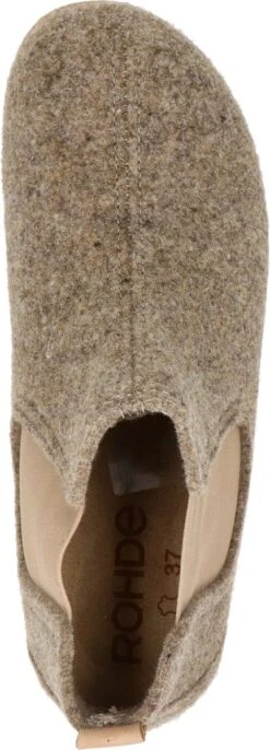 Rohde Rohde Pantoffels Taupe Vilt 278238 - Maat 40 -Skechers Verkoopwinkel 432x1200 2