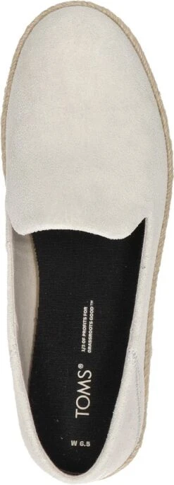 Toms Santiago W Dames Espadrille - Licht Grijs - Maat 37,5 -Skechers Verkoopwinkel 433x1200 1