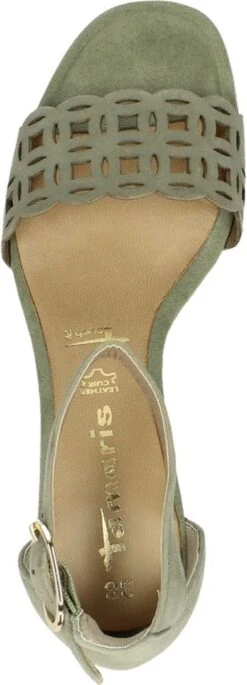 Tamaris Dames Sandaal - Kaki - Maat 38 -Skechers Verkoopwinkel 433x1200 5
