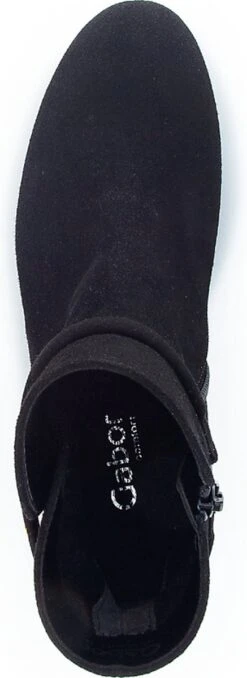Gabor Enkellaarsjes Dames / Laarzen / Damesschoenen - Suède - 92.716.47 - Zwart - Maat 37 -Skechers Verkoopwinkel 437x1200 4