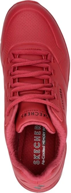 Skechers Uno 2 Air Around You Sneakers Rood - Dames - Maat 38 -Skechers Verkoopwinkel 441x1200 9