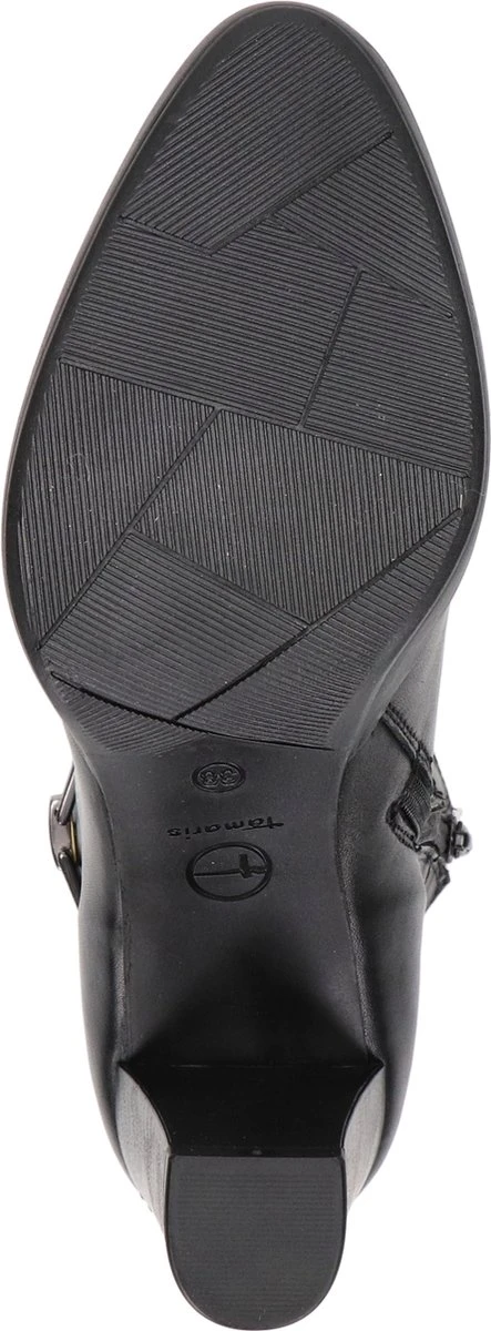 Tamaris Dames Enkellaars - Zwart - Maat 37 7 Tamaris Dames Enkellaars - Zwart - Maat 37 - Afbeelding 7