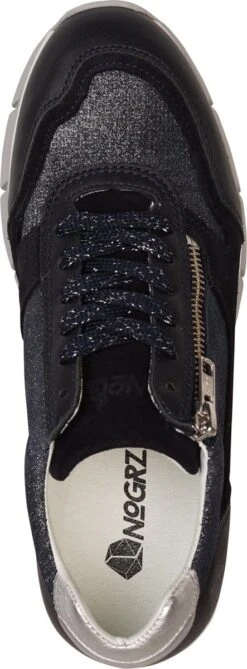 NoGRZ B.Vittone - Leren Dames Sneakers - Zwart - Maat 42 -Skechers Verkoopwinkel 443x1200 9