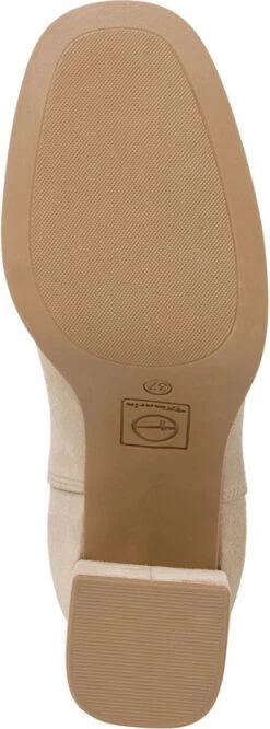 Tamaris Enkellaarsjes Beige Leer - Dames - Maat 40 -Skechers Verkoopwinkel 445x1200 2