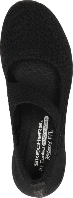 Skechers Up-lifted Dames Instapschoen - Zwart - Maat 38 -Skechers Verkoopwinkel 445x1200