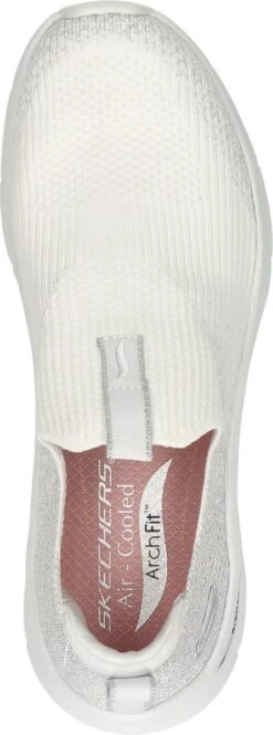 Skechers Arch Fit D`Lux Dames Instapschoen - Wit - Maat 37 12 Skechers Arch Fit D`Lux Dames Instapschoen - Wit - Maat 37 -Skechers Verkoopwinkel 446x1200 3