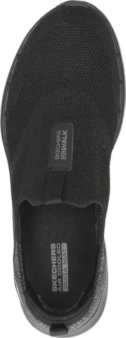 Skechers Go Walk Sneakers Zwart Textiel - Dames - Maat 39 -Skechers Verkoopwinkel 448x1200 2