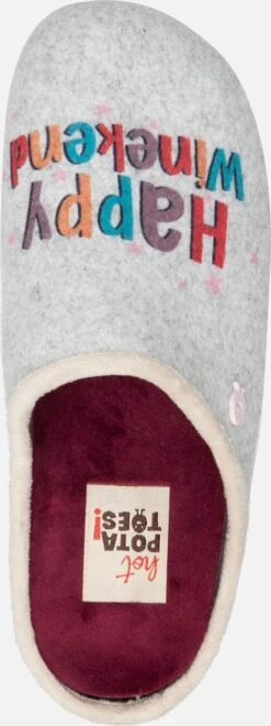 Hot Potatoes Delvin Sloffen Dames - Grijs - Maat 41 -Skechers Verkoopwinkel 449x1200 3