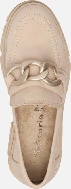 Tamaris - Loafers Dames - Instappers - Leer - Beige - Maat 39 27 Tamaris - Loafers Dames - Instappers - Leer - Beige - Maat 39 -Skechers Verkoopwinkel 451x1200