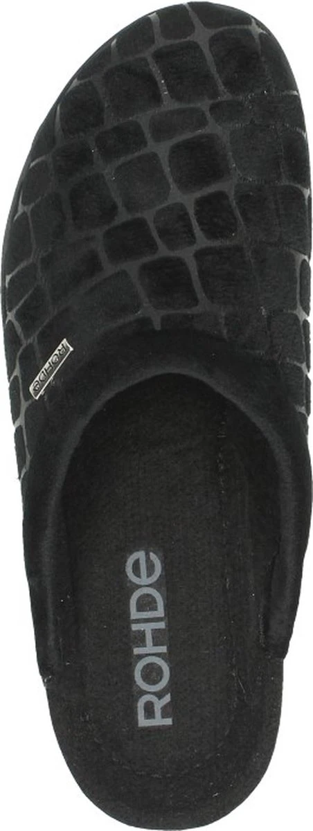 Rohde Dames Pantoffel Muil - 2339-90 Zwart Bedrukt - Maat 38 7 Rohde Dames Pantoffel Muil - 2339-90 Zwart Bedrukt - Maat 38 - Afbeelding 7