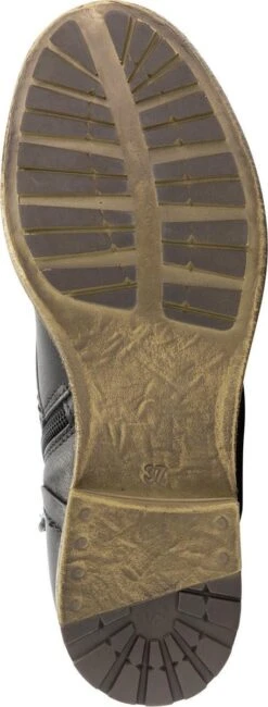 NoGRZ A.Aalto Leren Enkellaarzen Dames - Wol Gevoerde Veterschoenen - Zwart Leer - Maat 41 -Skechers Verkoopwinkel 456x1200 11