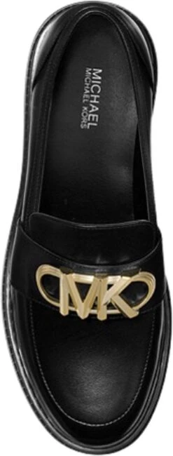 Michael Kors Parker Leather Loafer Dames Schoen - Zwart - Maat 40 -Skechers Verkoopwinkel 456x1200 2