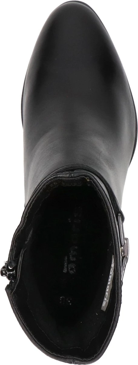 Tamaris Dames Enkellaars - Zwart - Maat 37 6 Tamaris Dames Enkellaars - Zwart - Maat 37 - Afbeelding 6