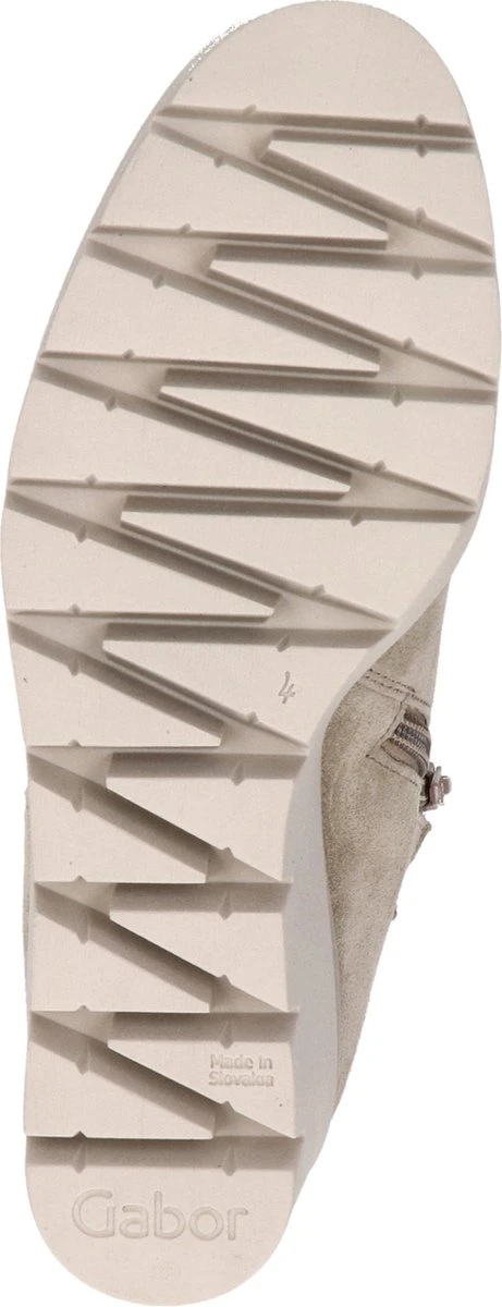 Gabor Enkellaarsjes Dames / Laarzen / Damesschoenen - Suède - 94.780.12 - Beige - Maat 38.5 7 Gabor Enkellaarsjes Dames / Laarzen / Damesschoenen - Suède - 94.780.12 - Beige - Maat 38.5 - Afbeelding 7