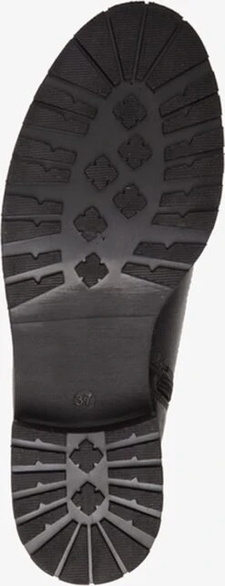 Hush Puppies Leren Dames Veterlaarsjes - Zwart - Maat 38 -Skechers Verkoopwinkel 461x1200 9