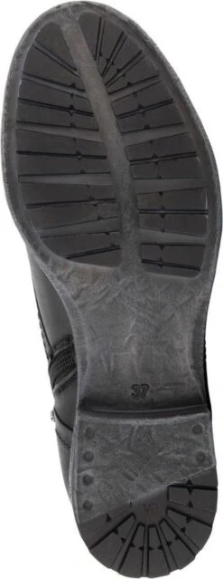 NoGRZ R.Mylne - Dames Leren Enkellaars - Winter Veterboots - Wol Gevoerd - Zwart - Maat 38 -Skechers Verkoopwinkel 464x1200 11